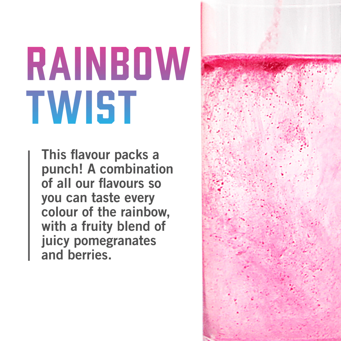 MÉLANGE HYDRATANT / Rainbow Twist - 45 portions
