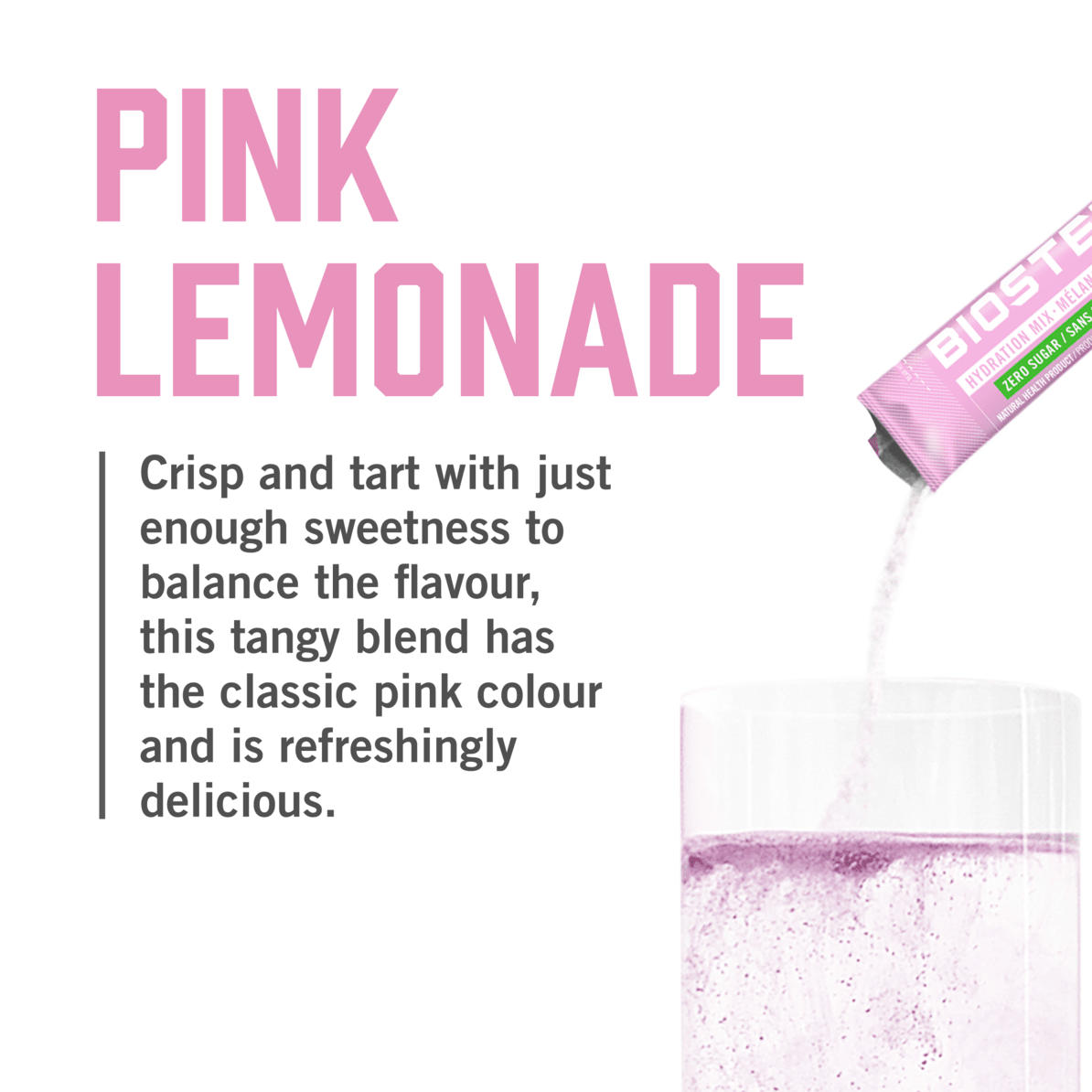 HYDRATION MIX / Pink Lemonade - 24 Packets