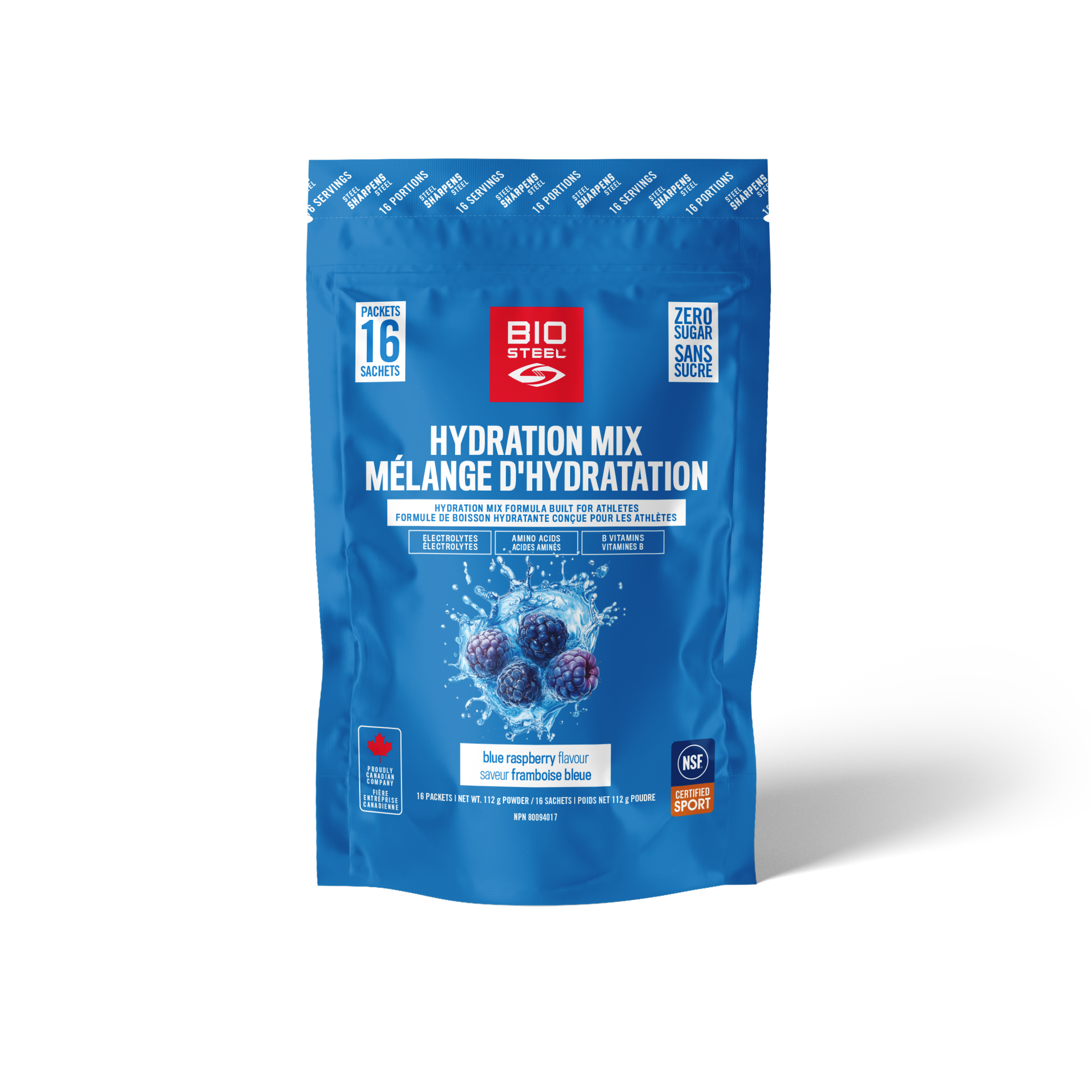 MÉLANGE HYDRATANT / Framboise Bleue - 12 Portions