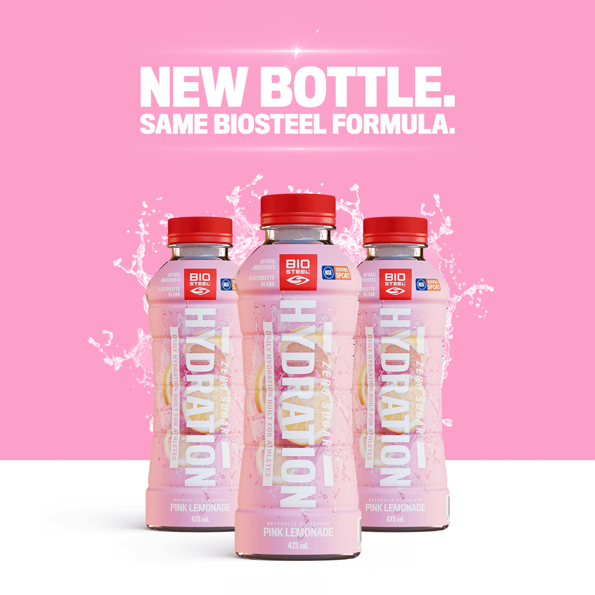 Hydration Drink / Pink Lemonade- 12 Pack
