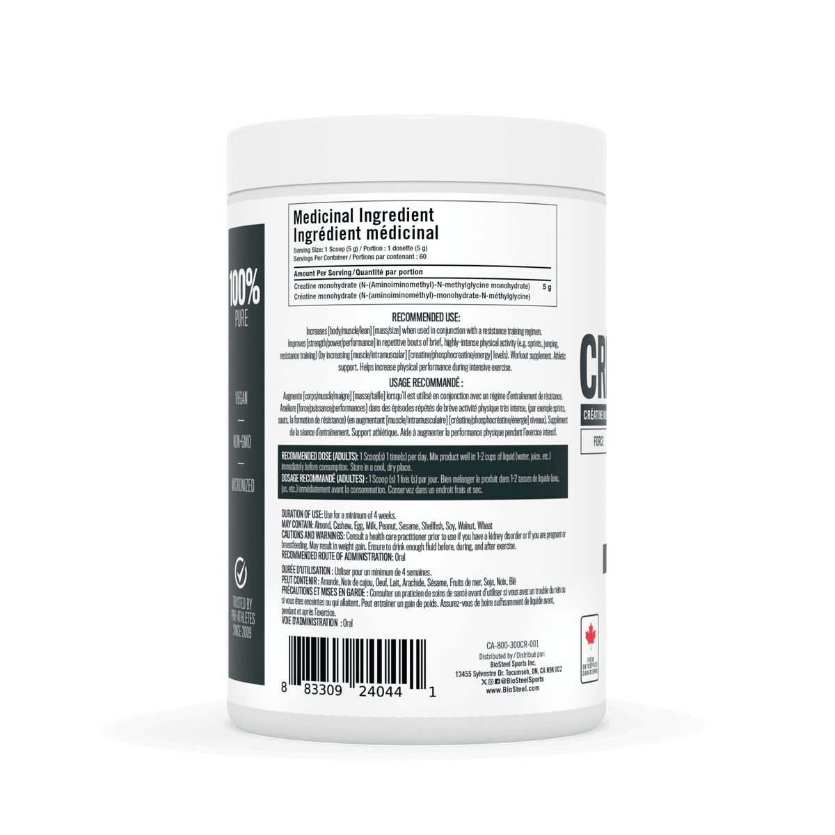Creatine - 5g x 60 Servings