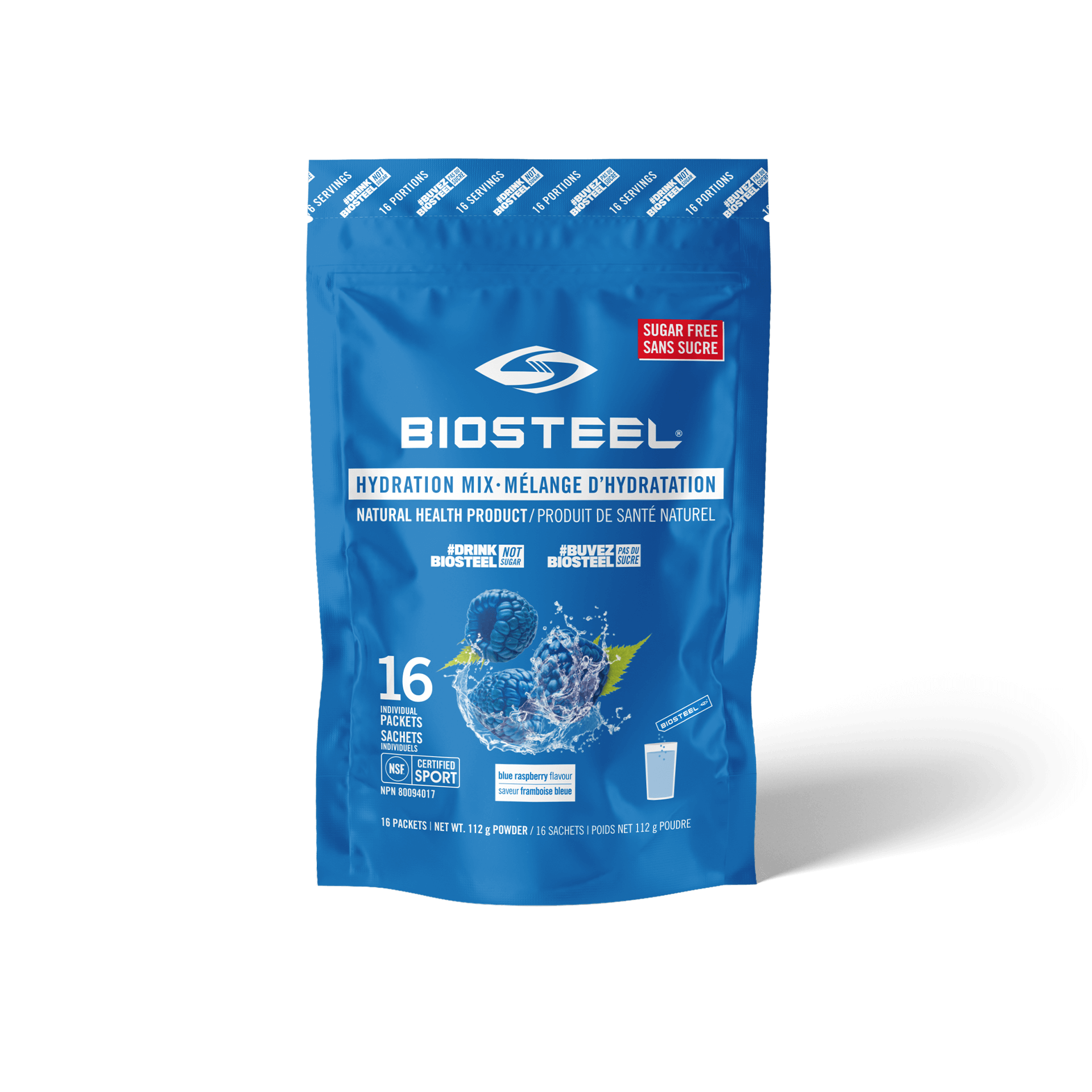 HYDRATION MIX / Blue Raspberry - 16 Servings