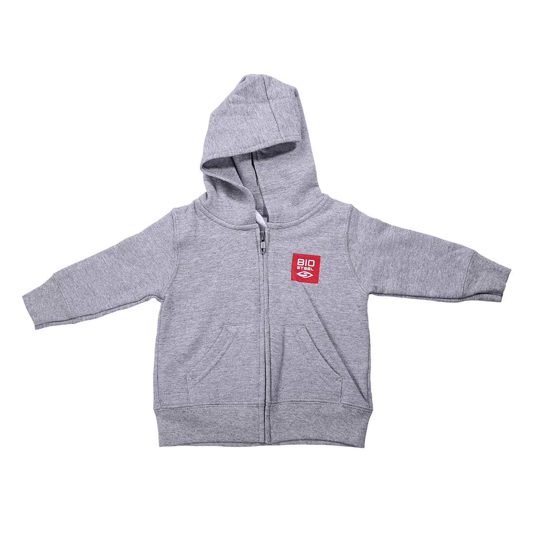 BioSteel Grey Baby Hoodie (12 months)