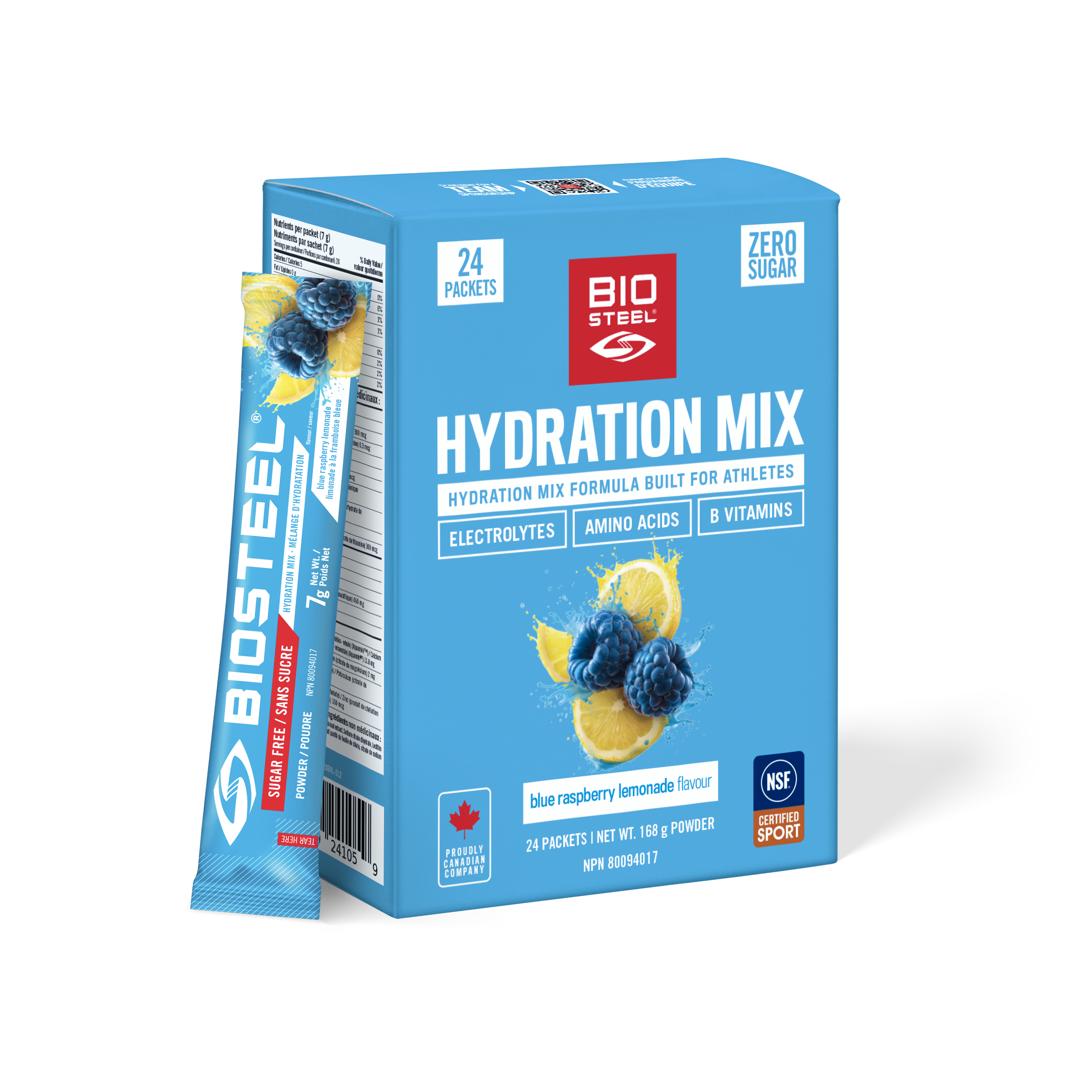HYDRATION MIX / Blue Raspberry Lemonade - 24 Packets