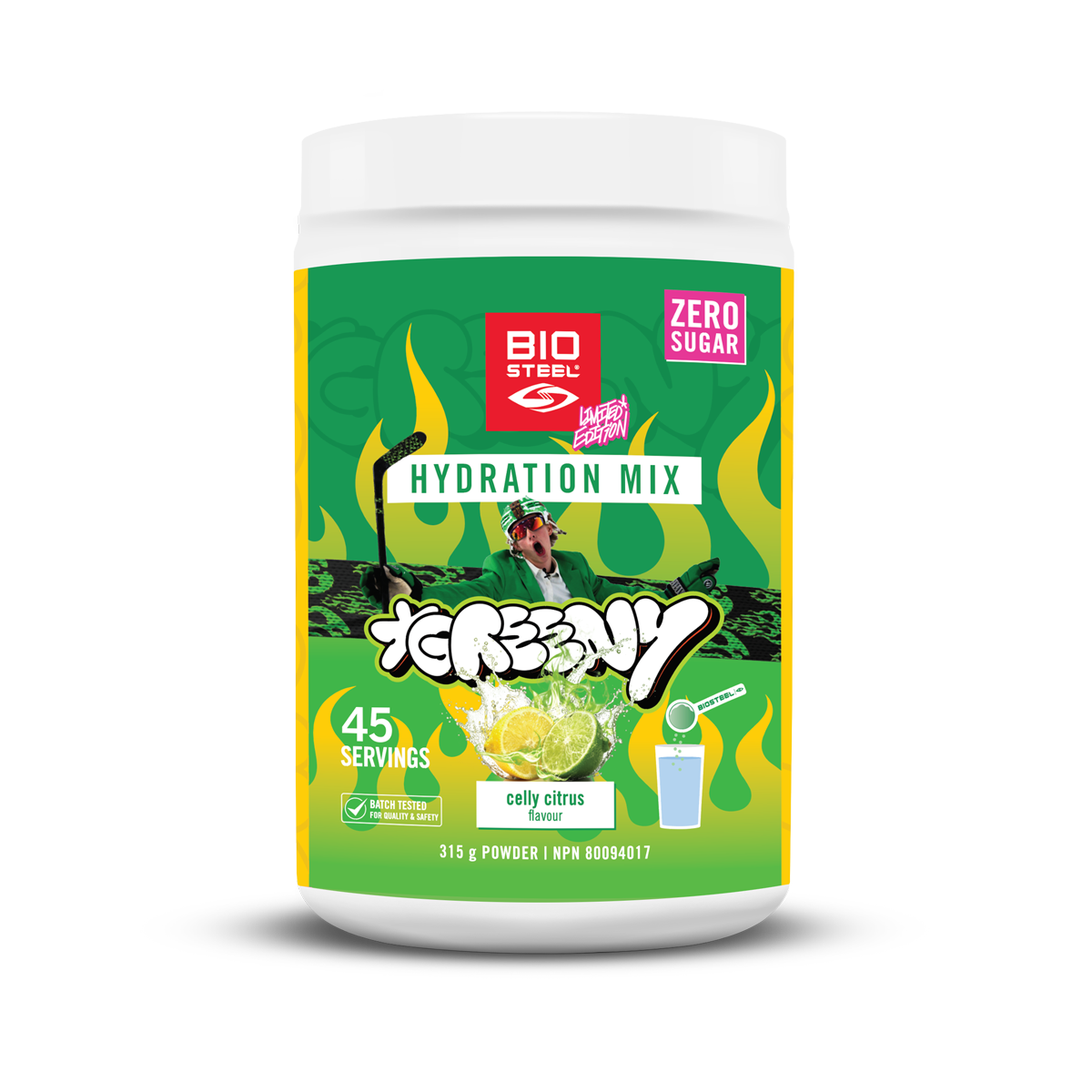 BioSteel x Greeny - HYDRATION MIX / Celly Citrus - 45 Servings