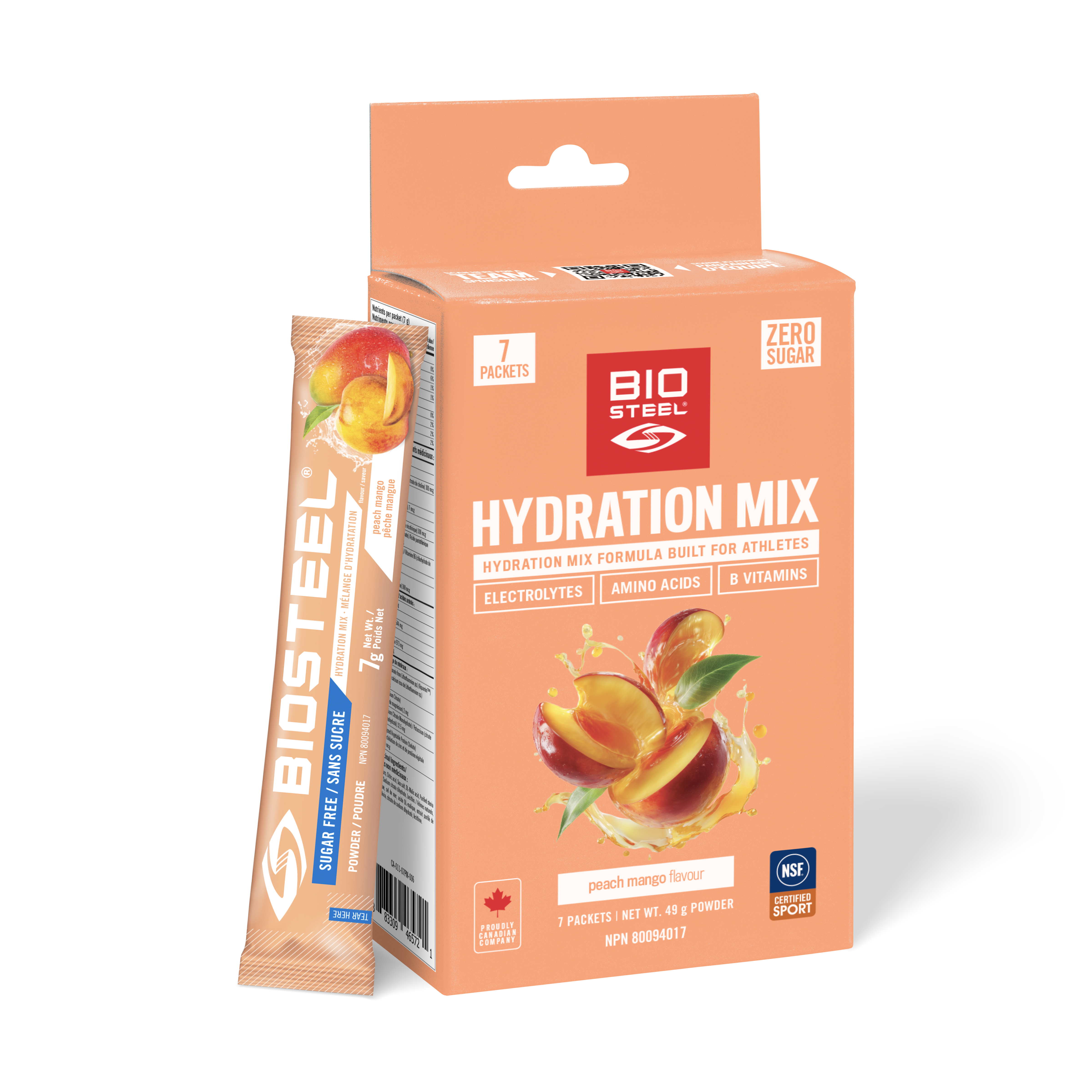 MÉLANGE HYDRATANT / Pêche Mangue - 7 sachets