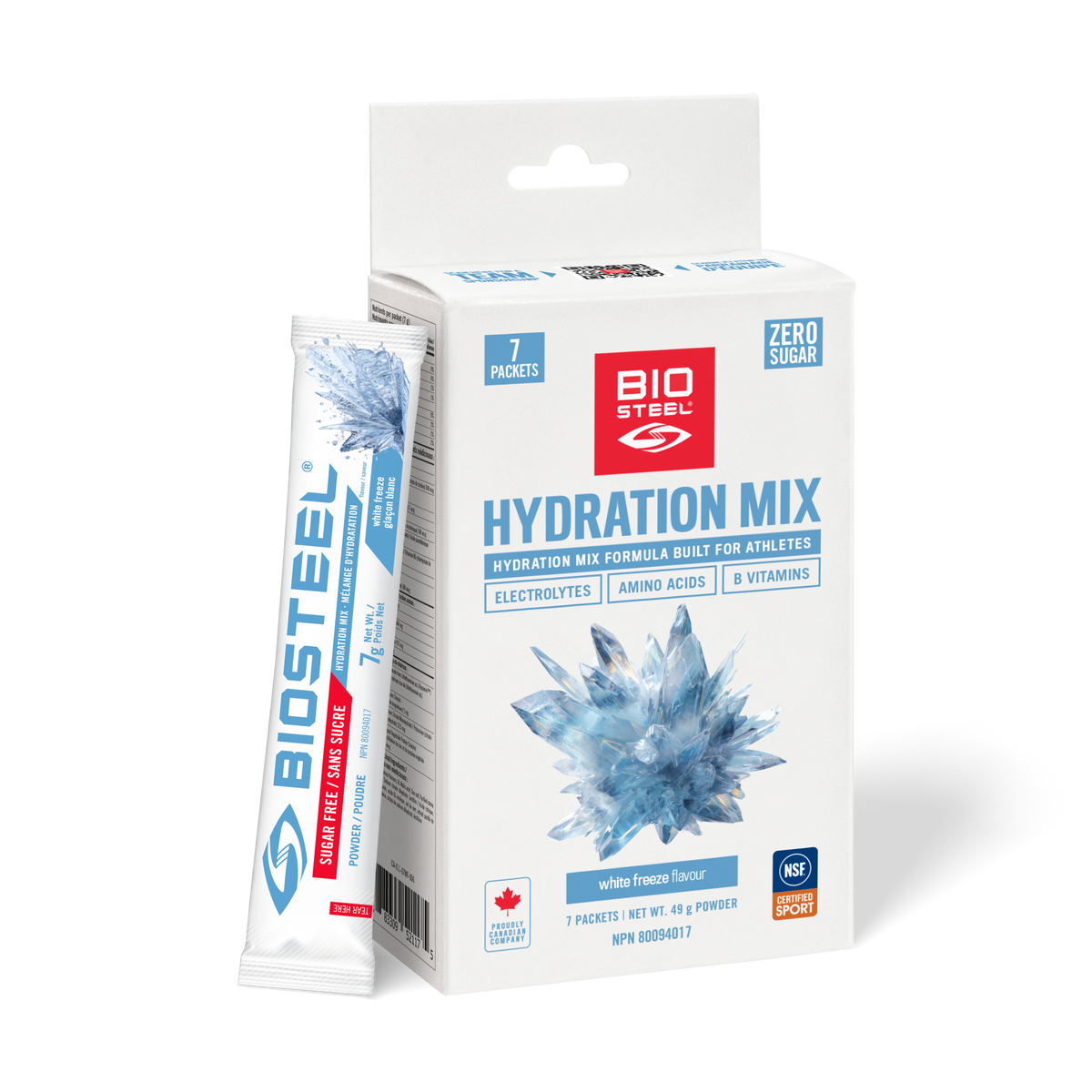 HYDRATION MIX / White Freeze - 7 Packets
