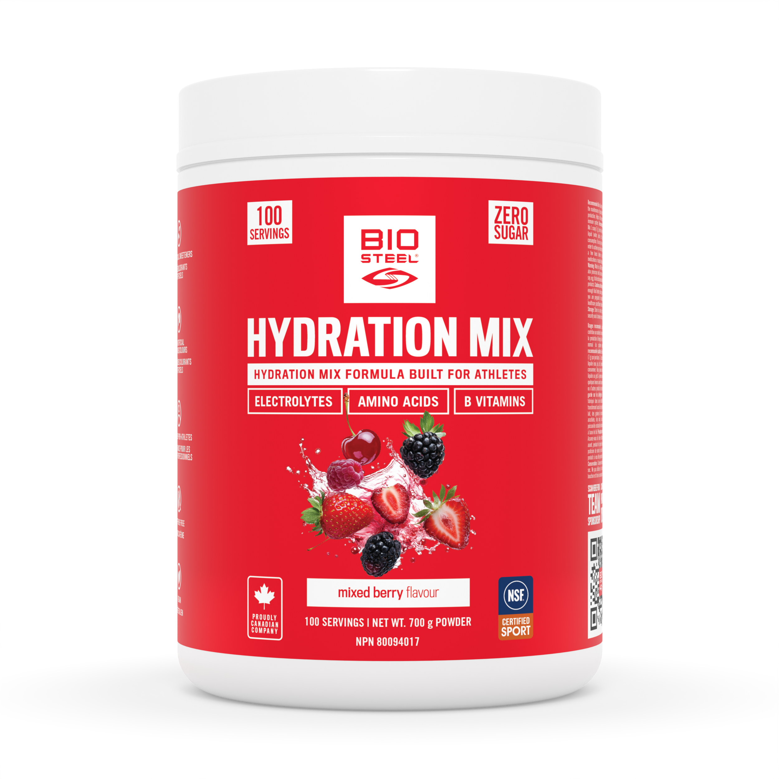 HYDRATION MIX / Mixed Berry - 100 Servings