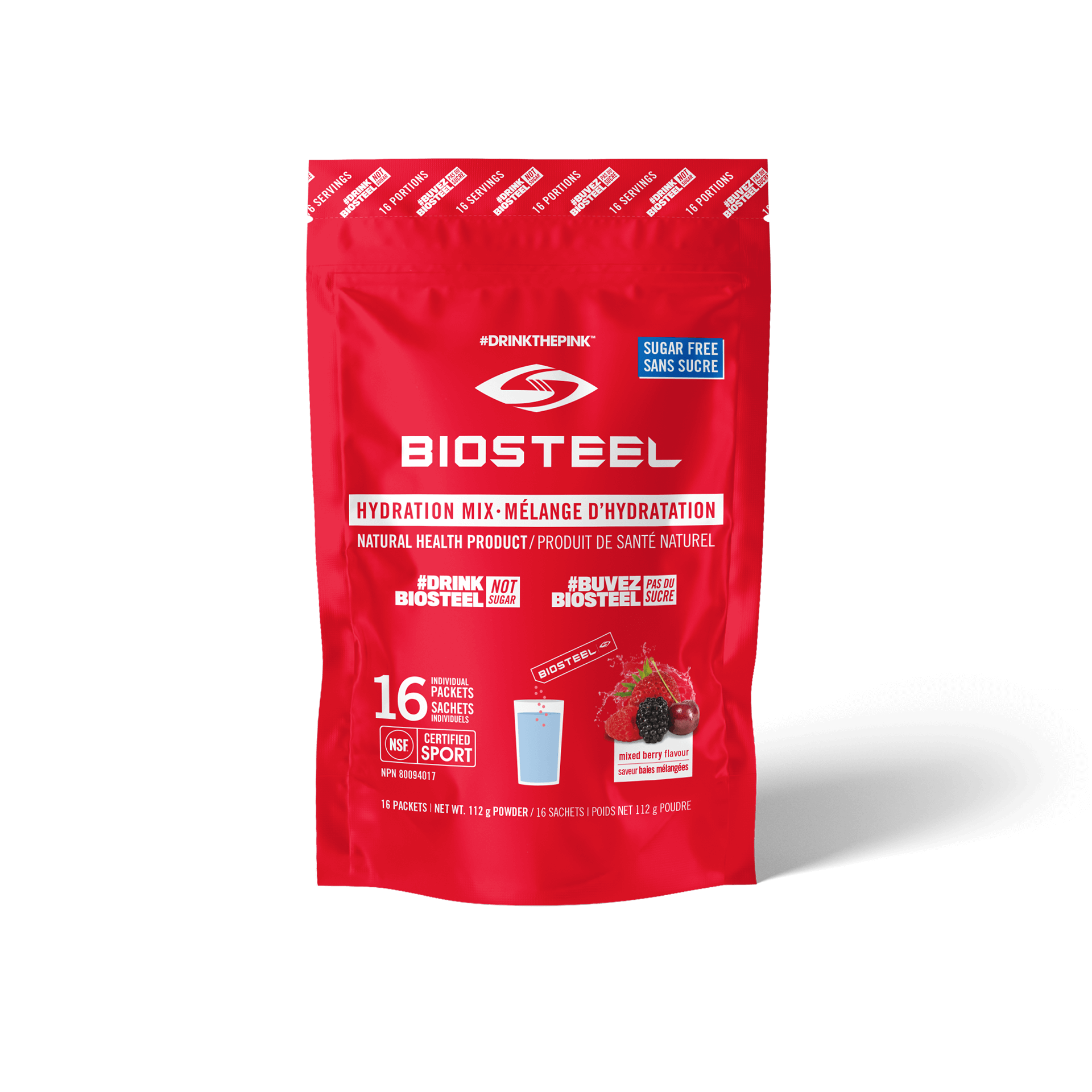 HYDRATION MIX / Mixed Berry - 16 Servings