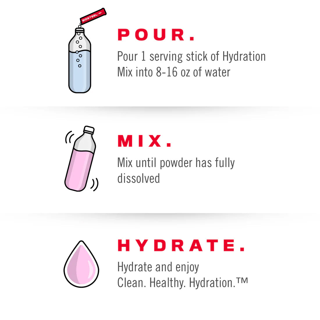 MÉLANGE HYDRATANT / Framboise Bleue - 12 Portions