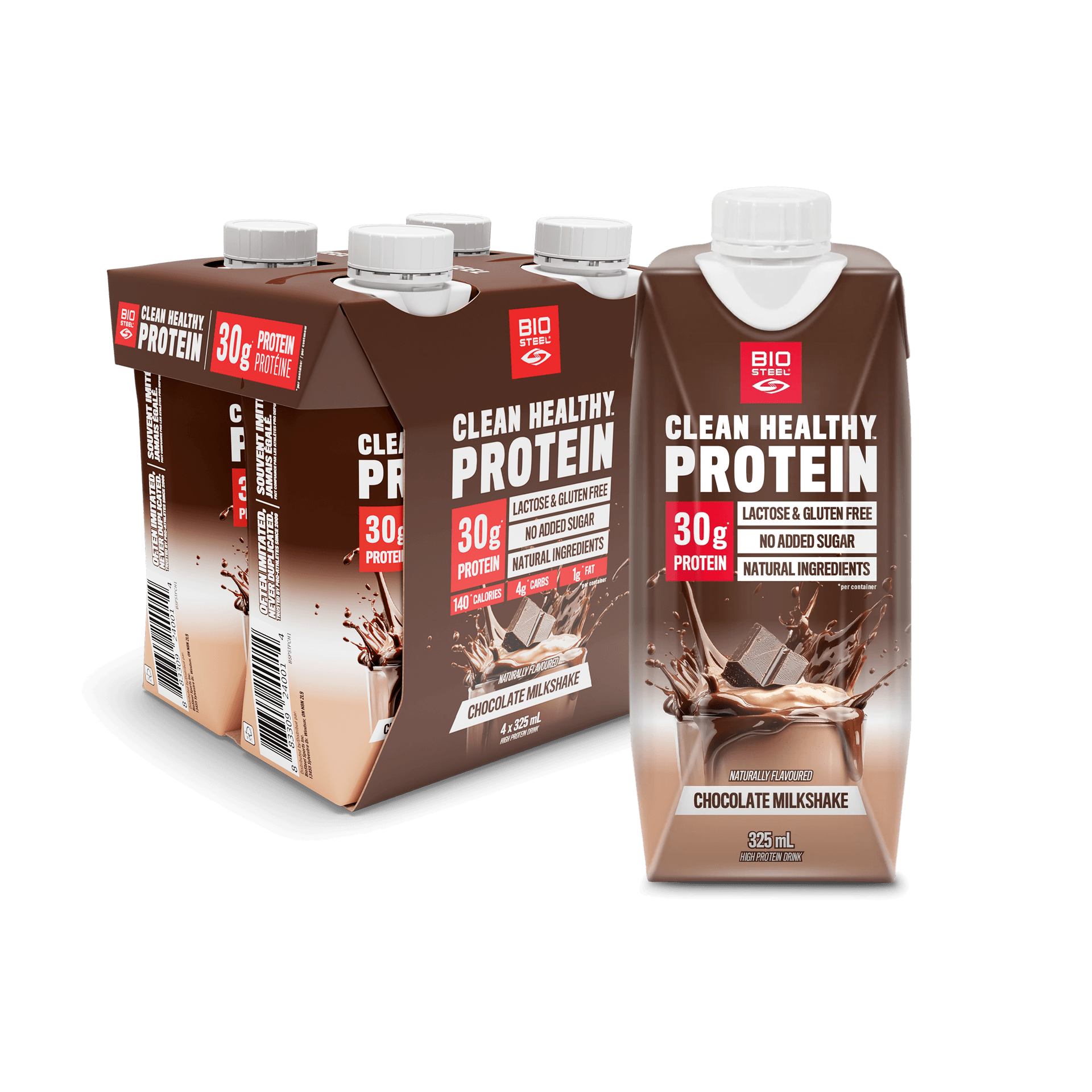 PROTEIN DRINK / Chocolate Milkshake - 4 Pack – BioSteel