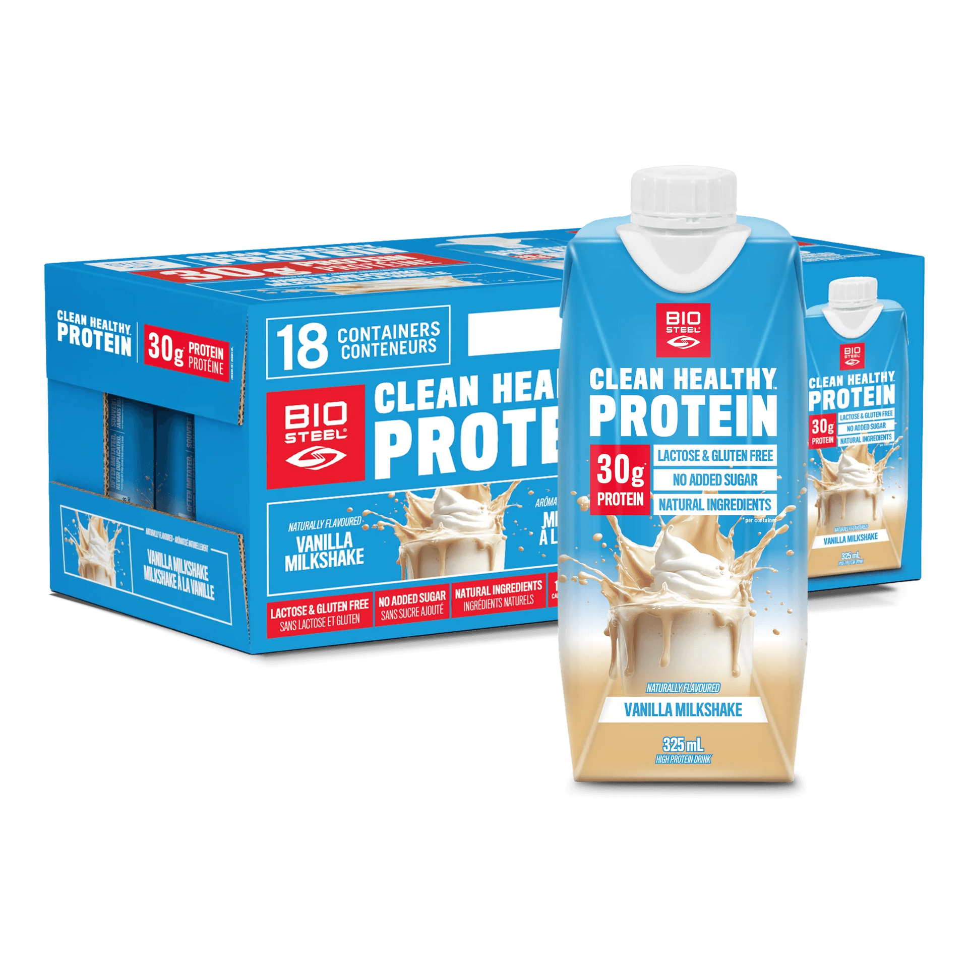 ☆　MILKY WAY様 ミネラルクリーム サンプロ、Biocell PROTEIN DRINK / Vanilla Milkshake - 18 Pack – BioSteel