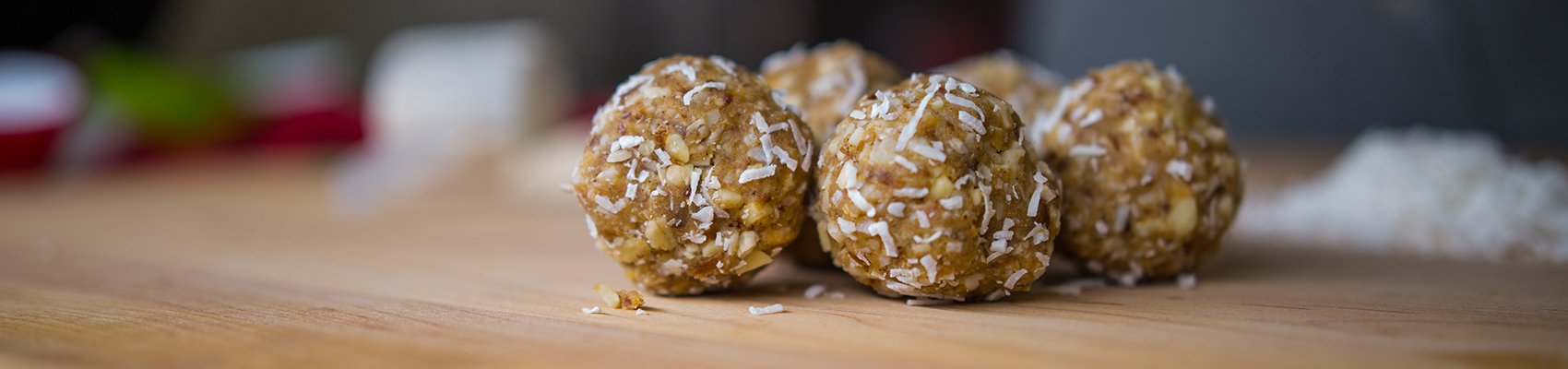 BioSteel Coconut Almond Protein Balls