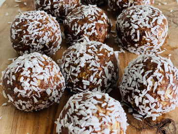 Chocolate Peanut Butter Cup Protein Balls