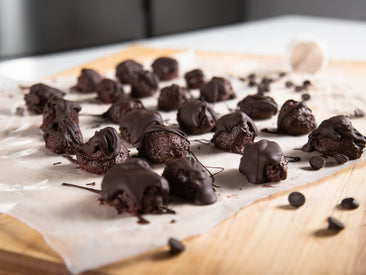 Double Chocolate Fudge Protein Balls