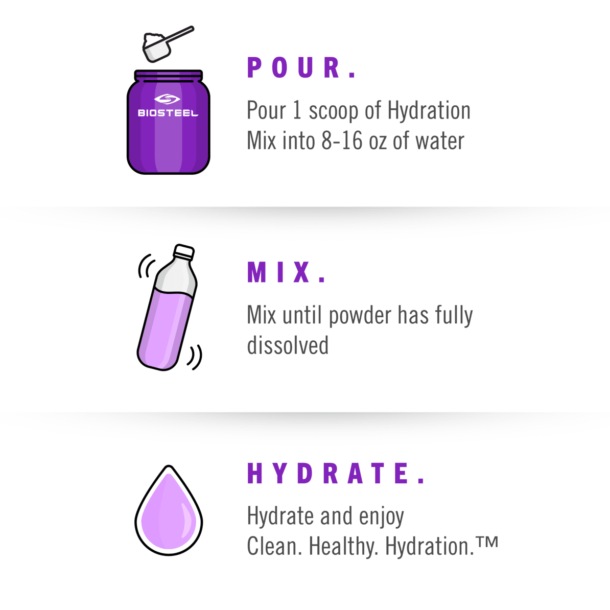 MÉLANGE HYDRATANT / Raisin - 20 portions