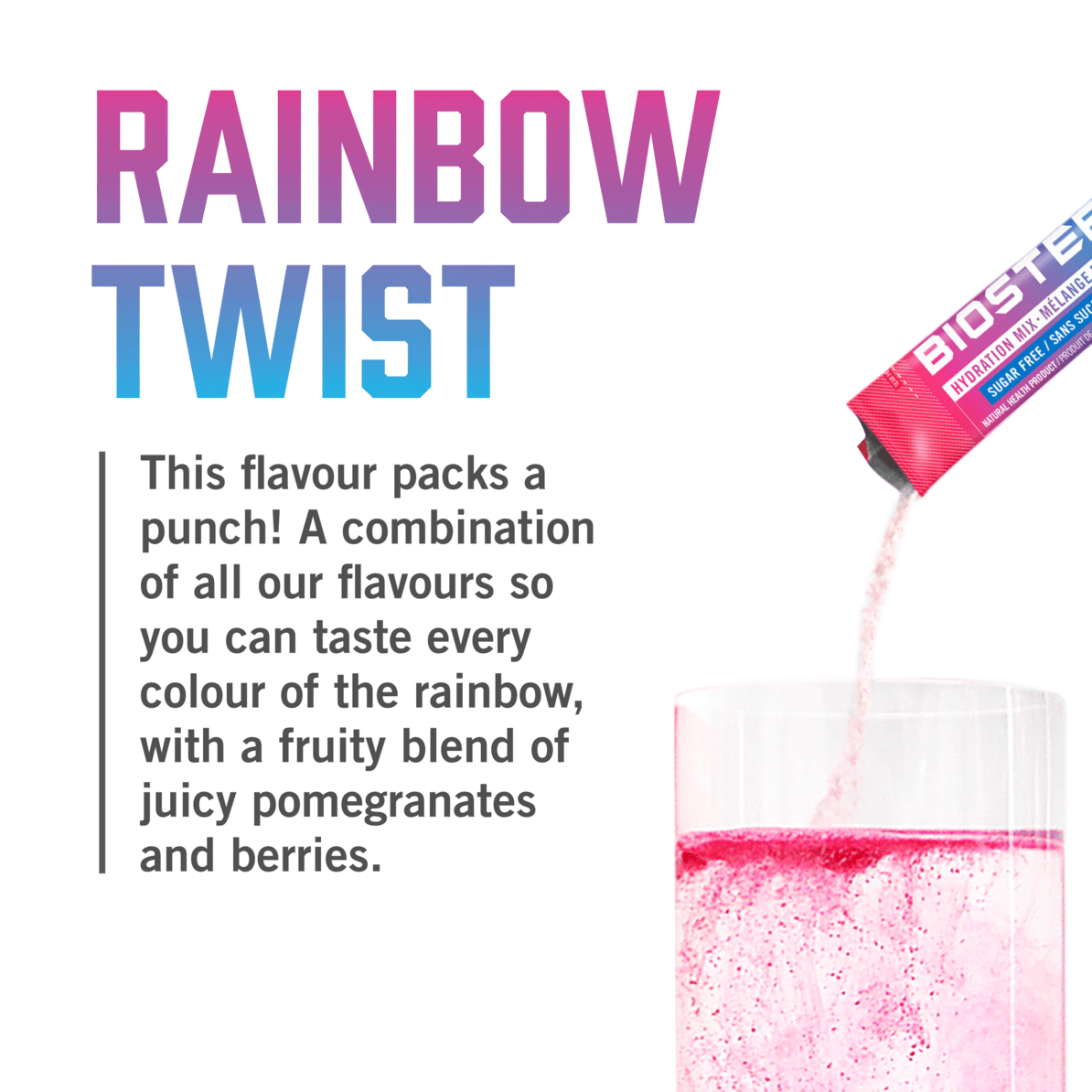 HYDRATION MIX / Rainbow Twist - 24 Serving Packets