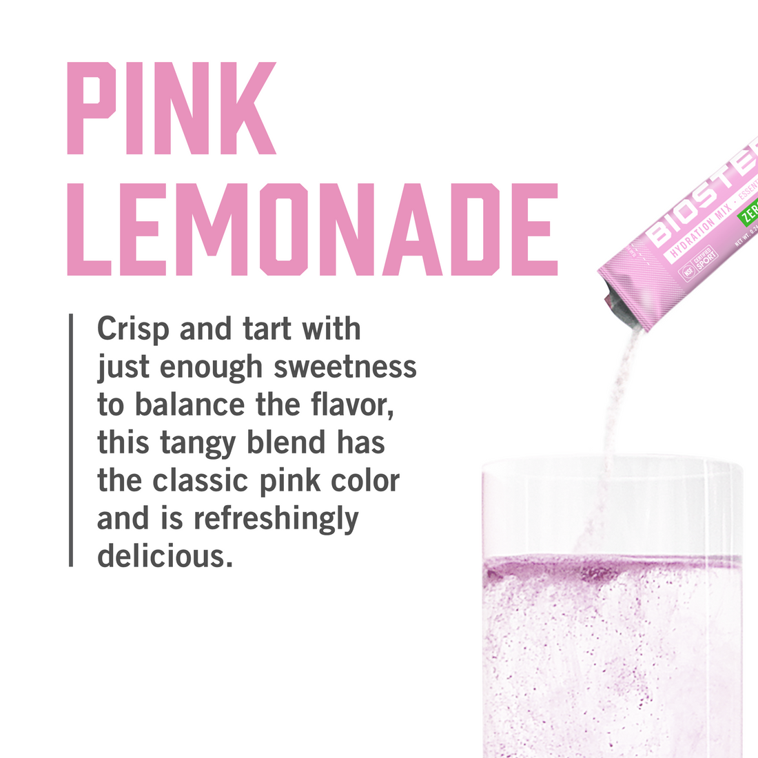 HYDRATION MIX / Pink Lemonade - 24 Serving Packet