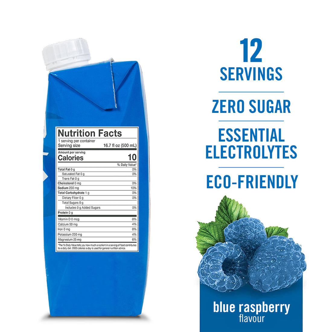 SPORTS DRINK / Blue Raspberry - 12 Pack