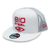 BioSteel New Era Youth White Mesh Snapback