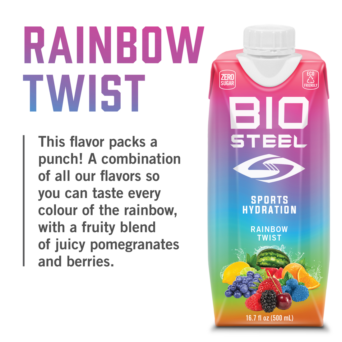 SPORTS DRINK / Rainbow Twist - 12 Pack