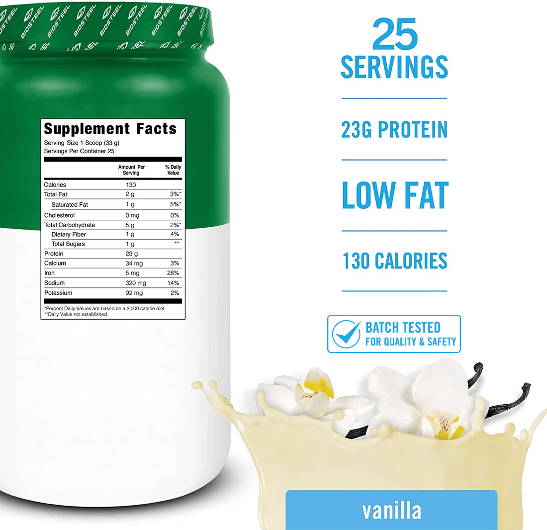 PLANT-BASED PROTEIN / Vanilla - 25 Servings