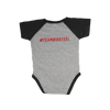 Baby Rabbit Skin Onesie (Grey w/ Charcoal)
