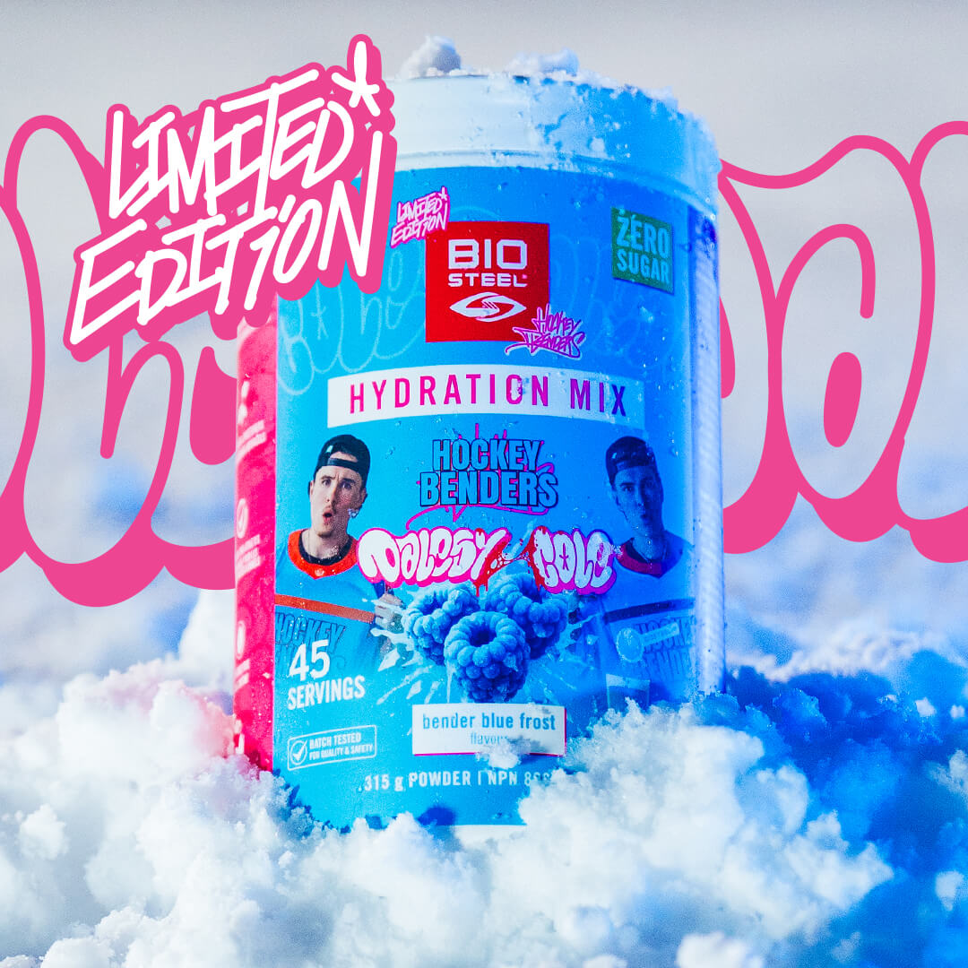BioSteel x Hockey Benders / Bender Blue Frost Hydration Mix BioSteel x Hockey Benders / Bender Blue Frost Hydration Mix