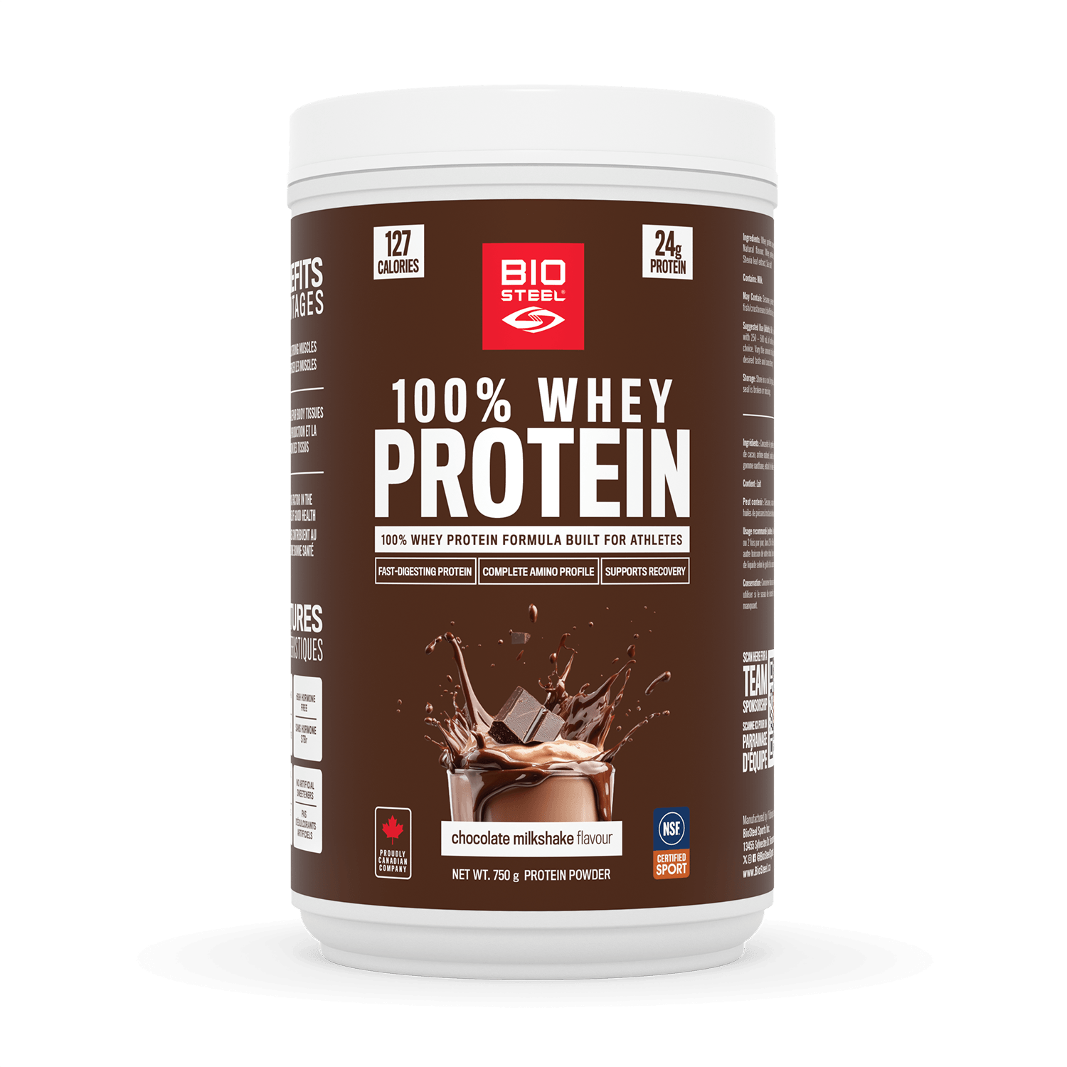 100% WHEY PROTEIN / Chocolat - 25 portions