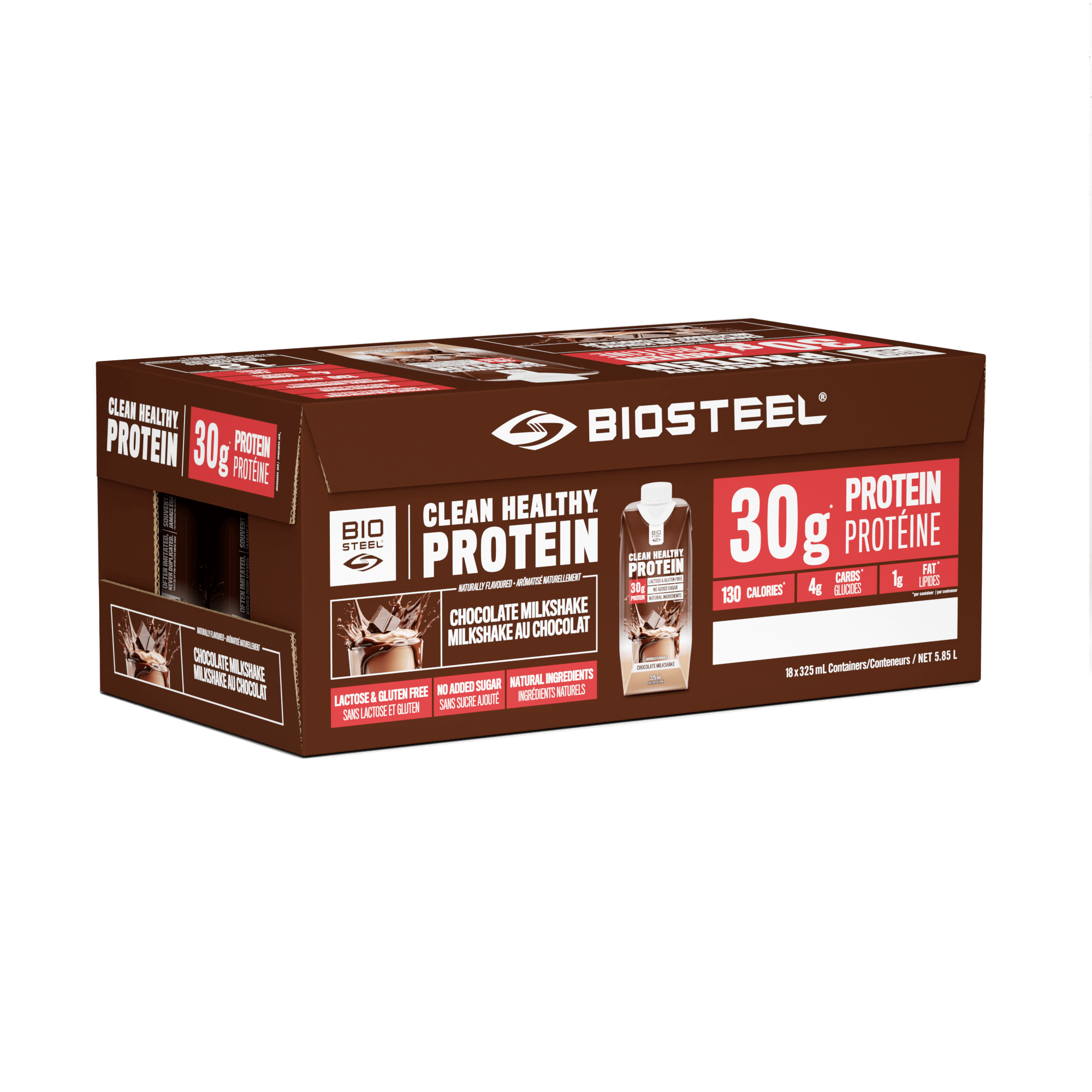PROTEIN DRINK / Chocolate Milkshake - 18 Pack – BioSteel