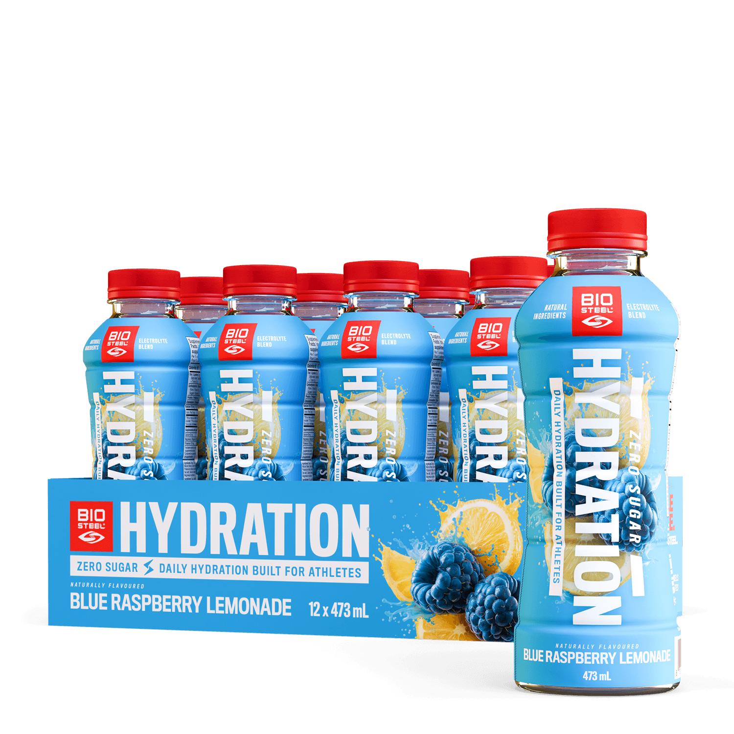 Bio Lemonade Hydration Drink / Blue Raspberry Lemonade - 12 Pack – BioSteel