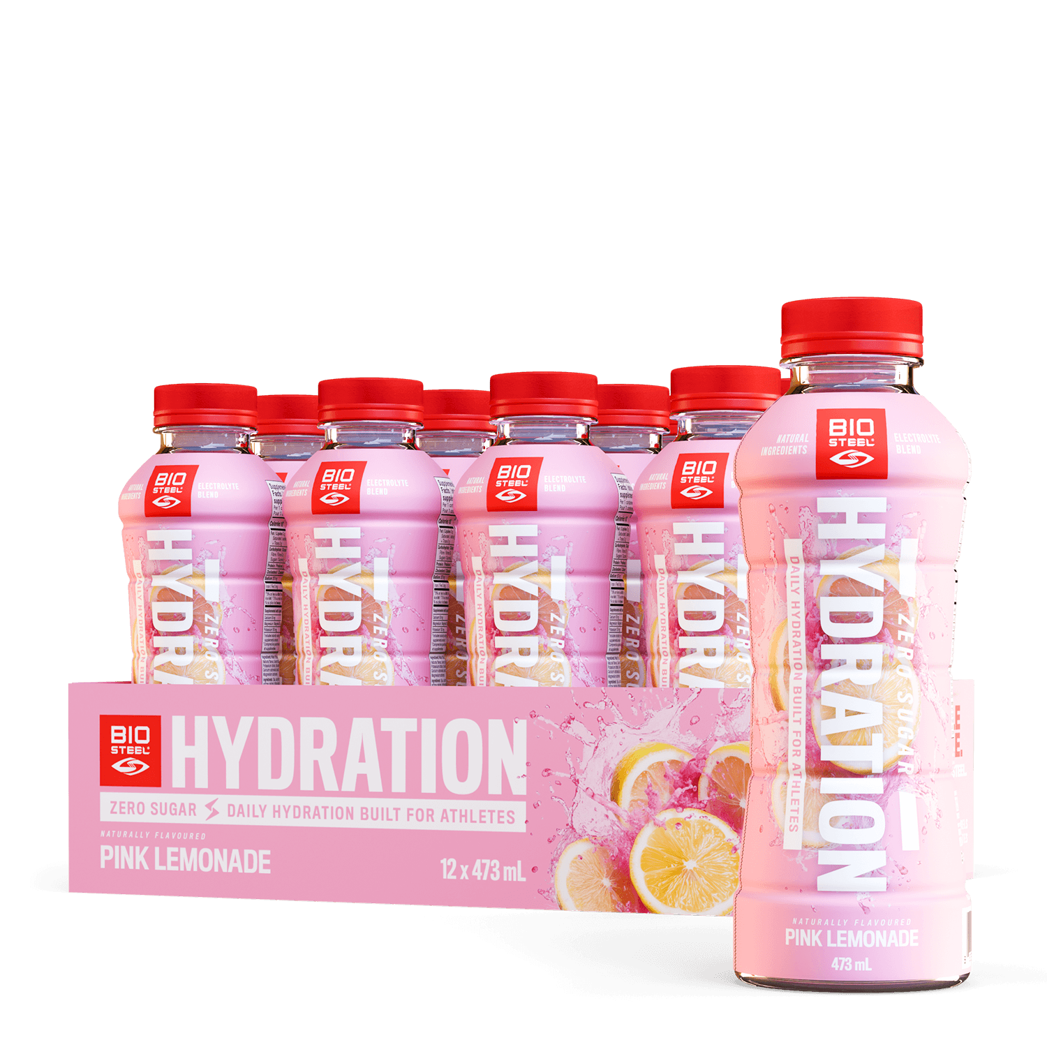 Hydration Drink / Pink Lemonade- 12 Pack