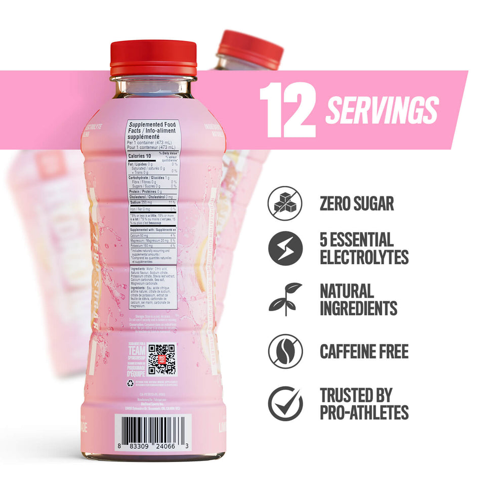 Hydration Drink / Pink Lemonade- 12 Pack – BioSteel
