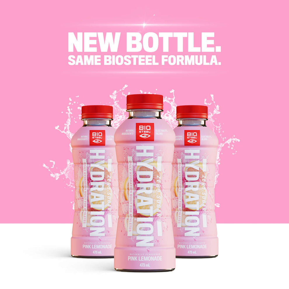 Hydration Drink / Pink Lemonade- 12 Pack – BioSteel