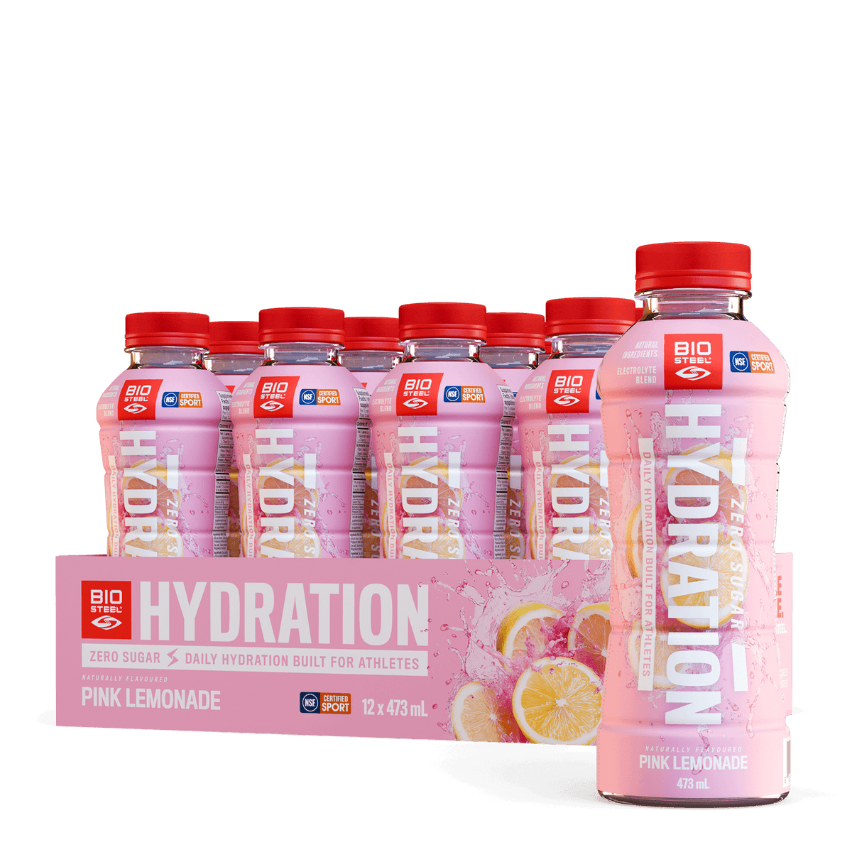 Hydration Drink / Pink Lemonade- 12 Pack