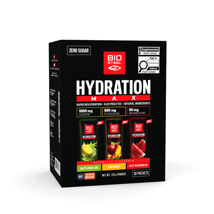 Hydration MAX / Variety Pack - 30 Packets (Salty Lemon Lime, Chili Mango, Salty Watermelon)