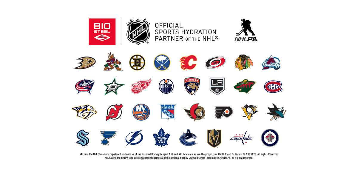 BioSteel Named Official Hydration Parter Of NHL, NHLPA