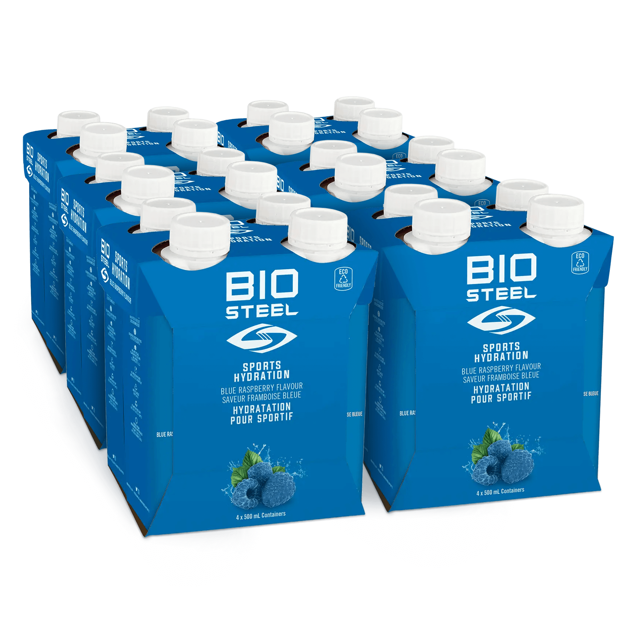 SPORTS DRINK / Blue Raspberry 6x4 Pack – BioSteel