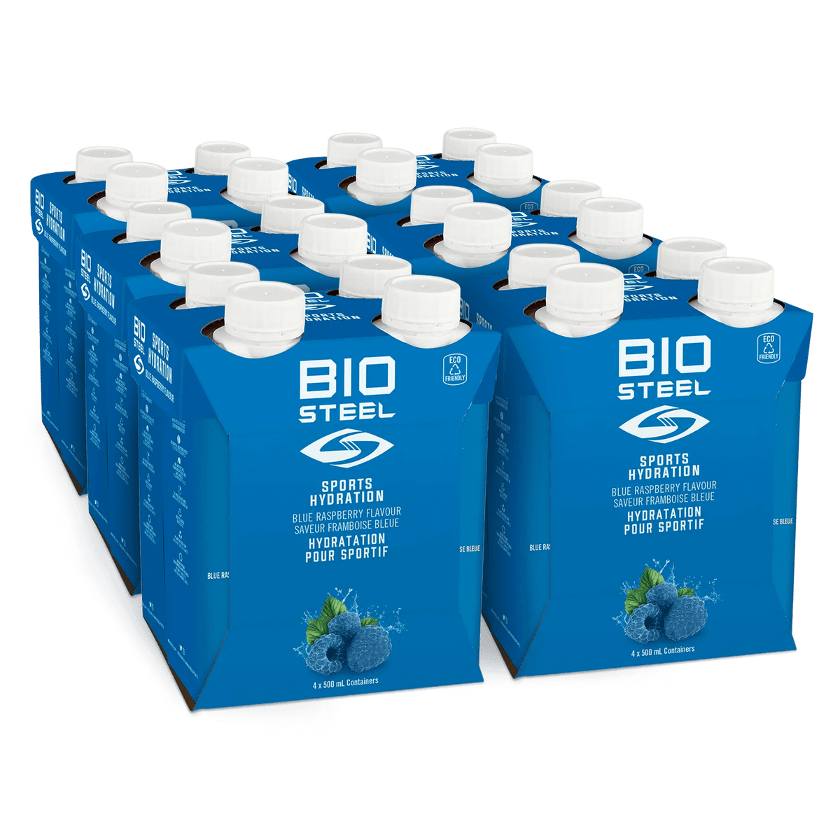 SPORTS DRINK / Blue Raspberry 6x4 Pack – BioSteel