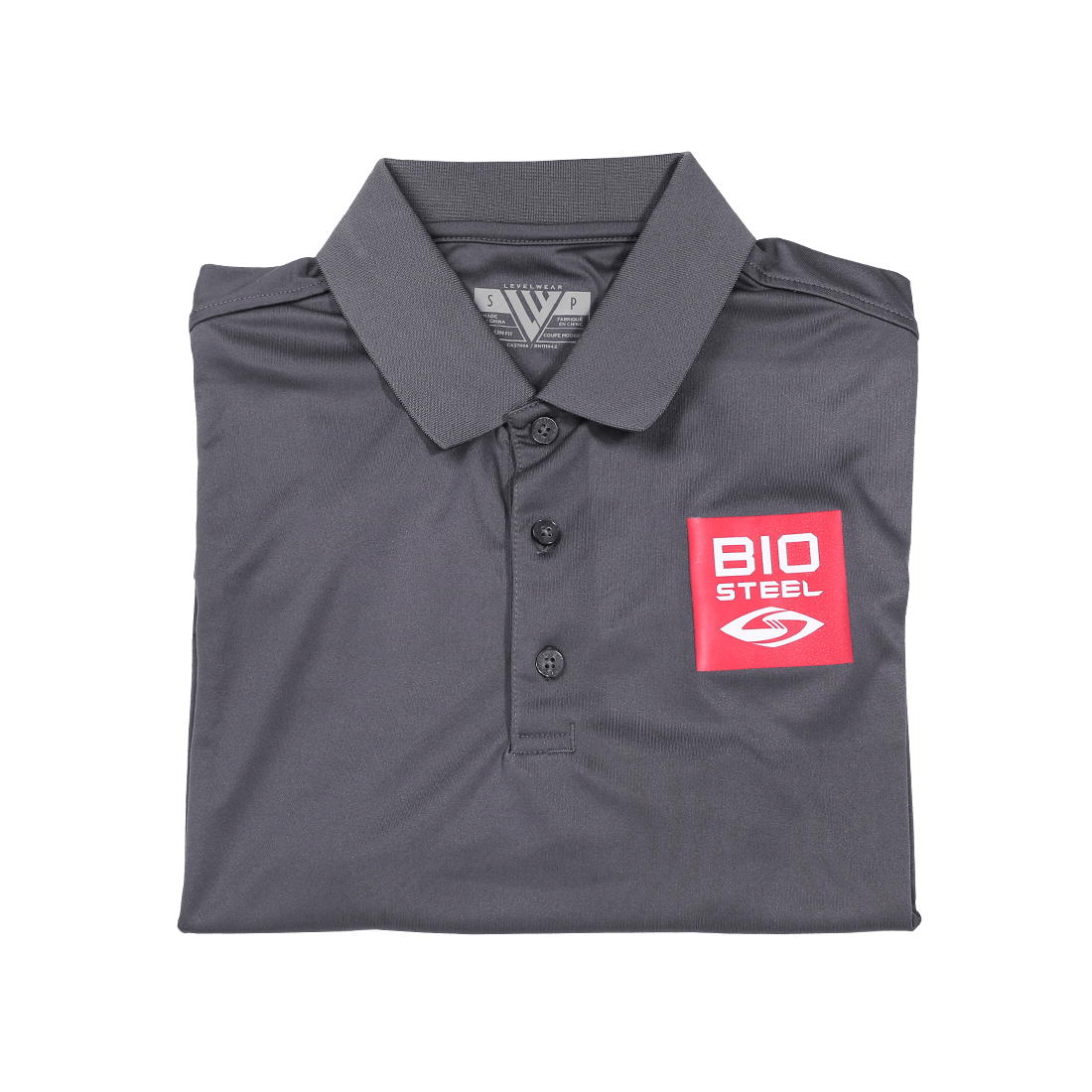 BioSteel Charcoal Polo (Dwayne)