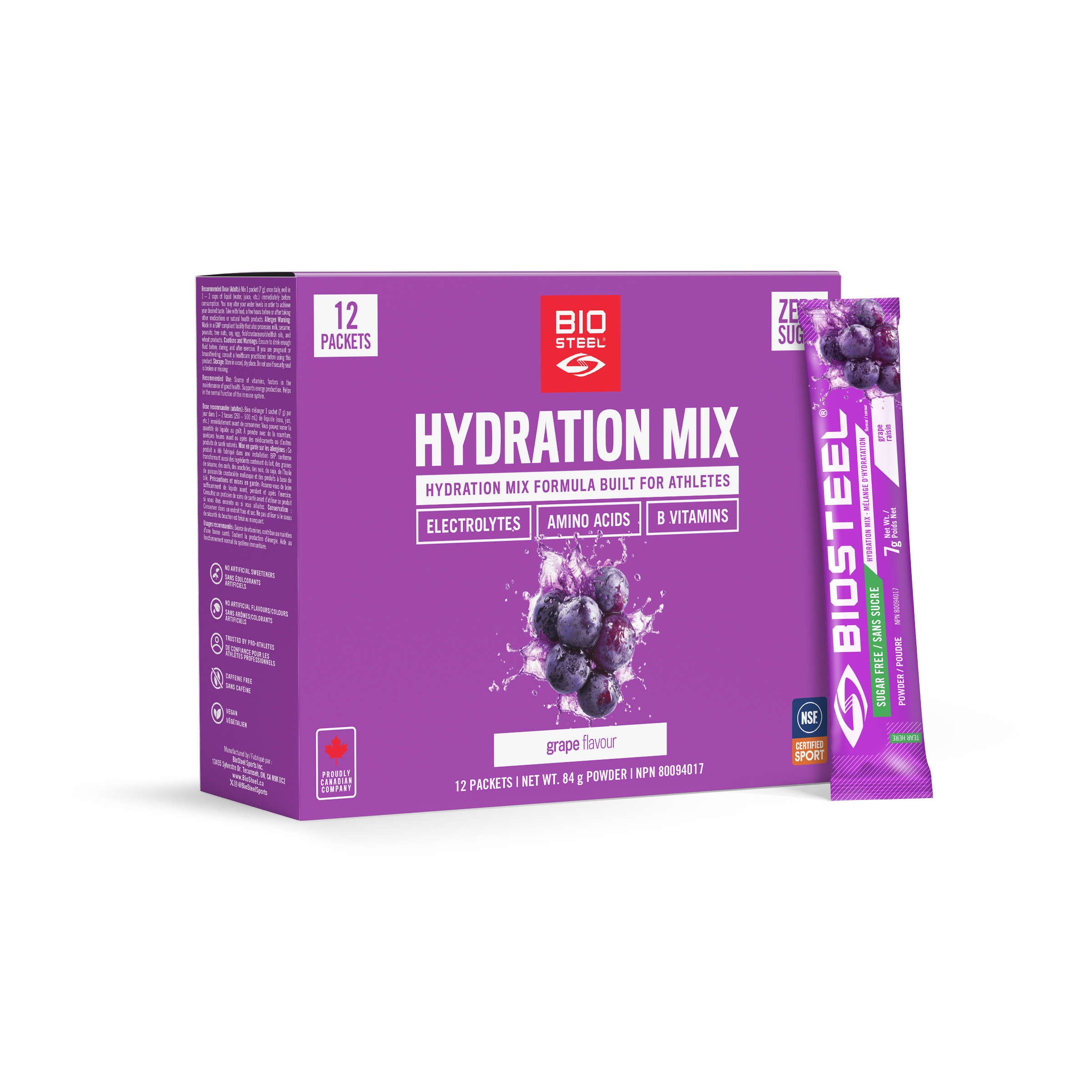 MÉLANGE HYDRATANT / Raisin - 12 portions