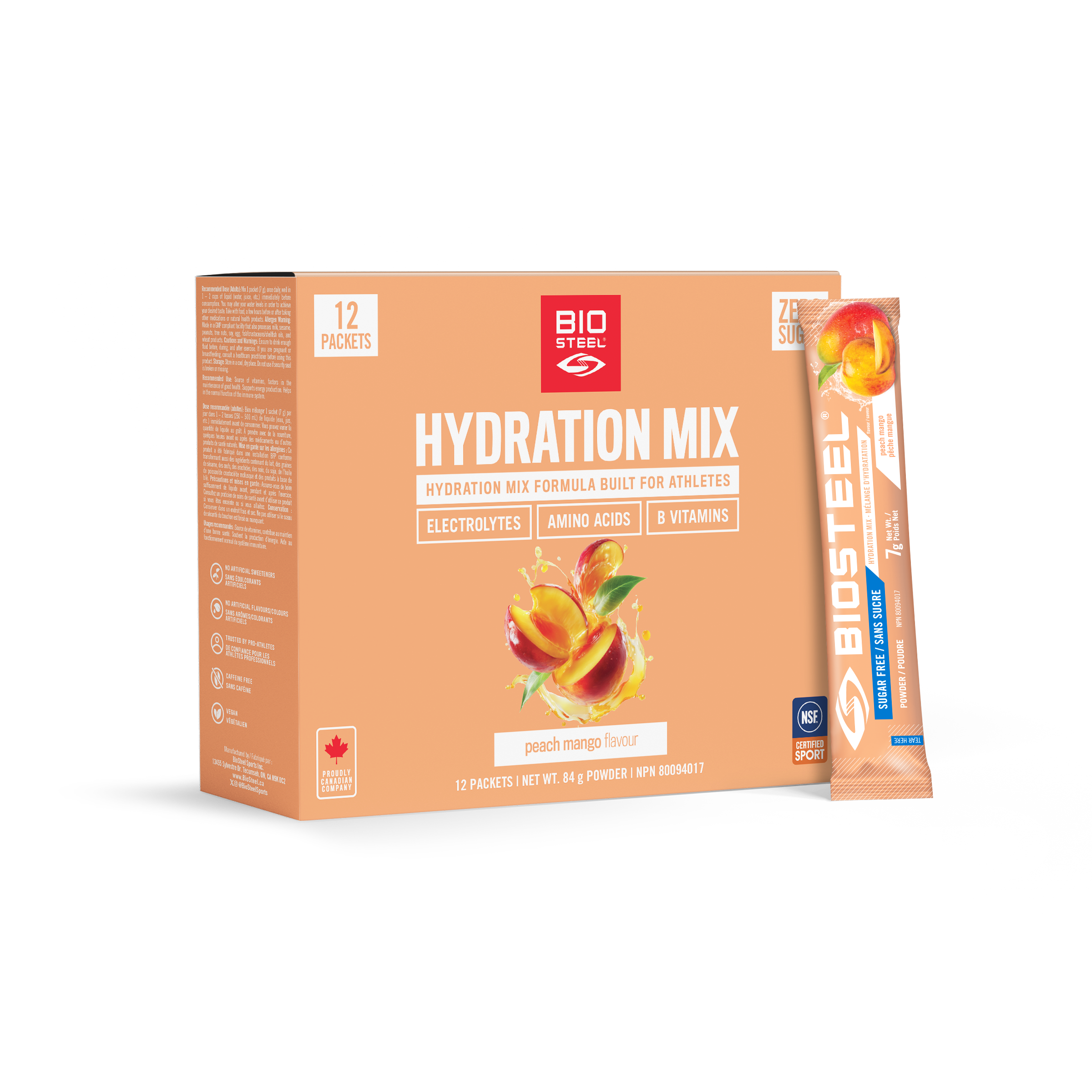 HYDRATION MIX / Peach Mango - 12 Servings