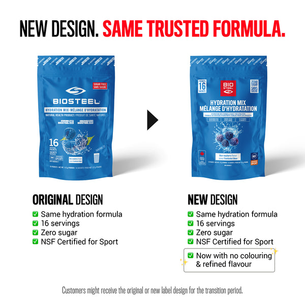 HYDRATION MIX / Blue Raspberry - 16 Servings – BioSteel