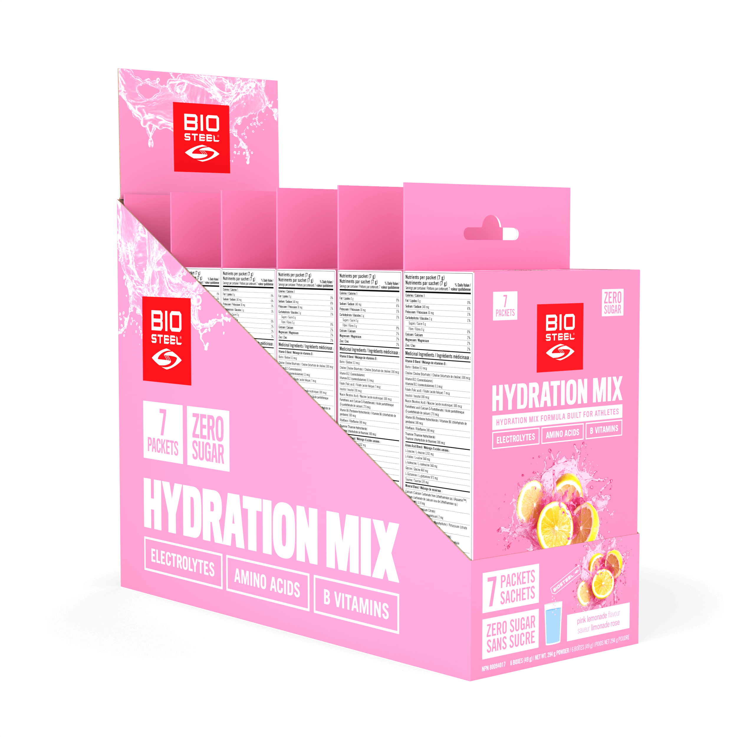 HYDRATION MIX / Pink Lemonade - 42 Packets