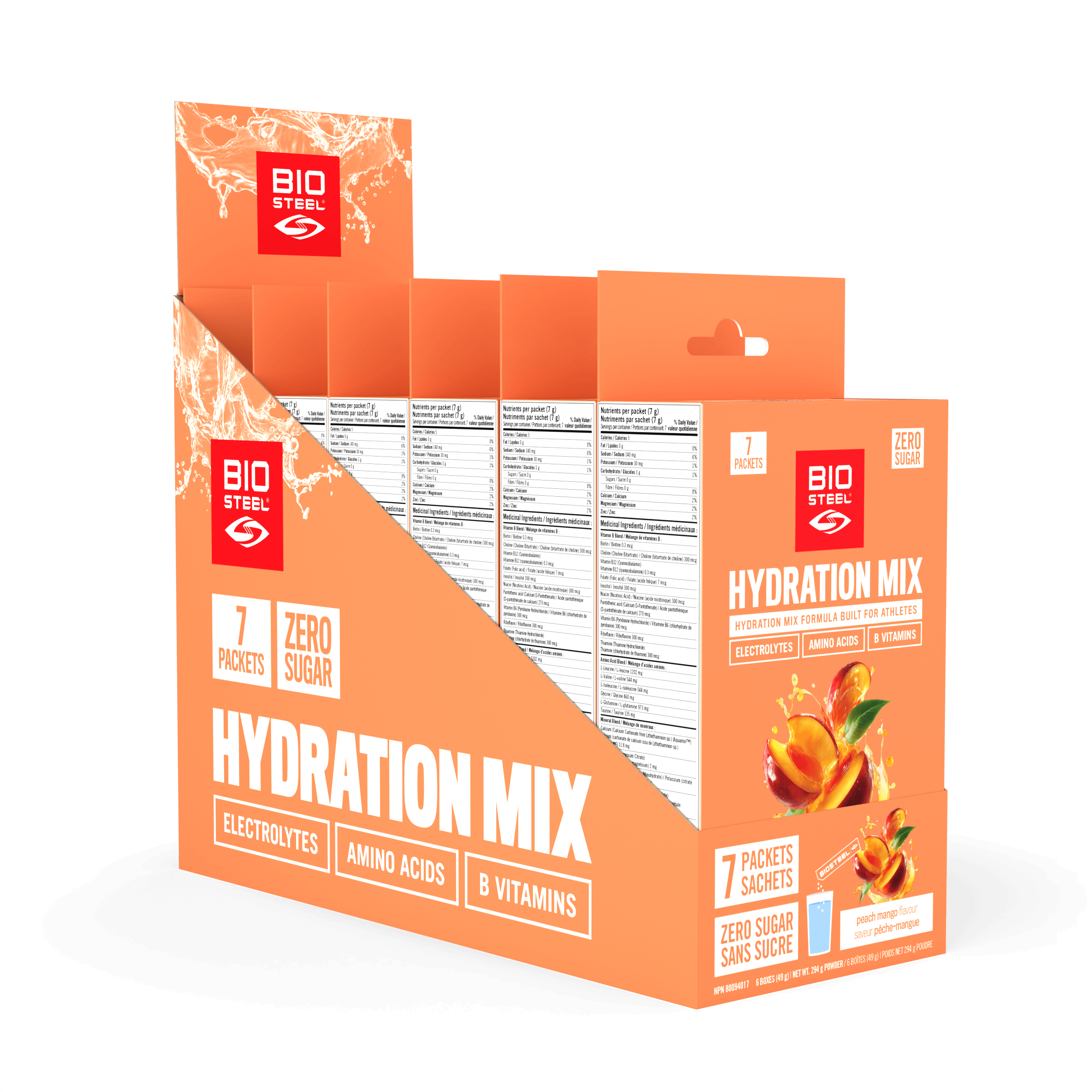 HYDRATION MIX / Peach Mango - 42 Packets