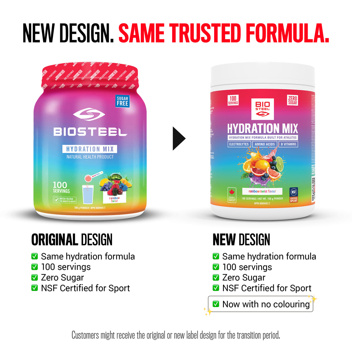 HYDRATION MIX / Rainbow Twist - 100 Servings
