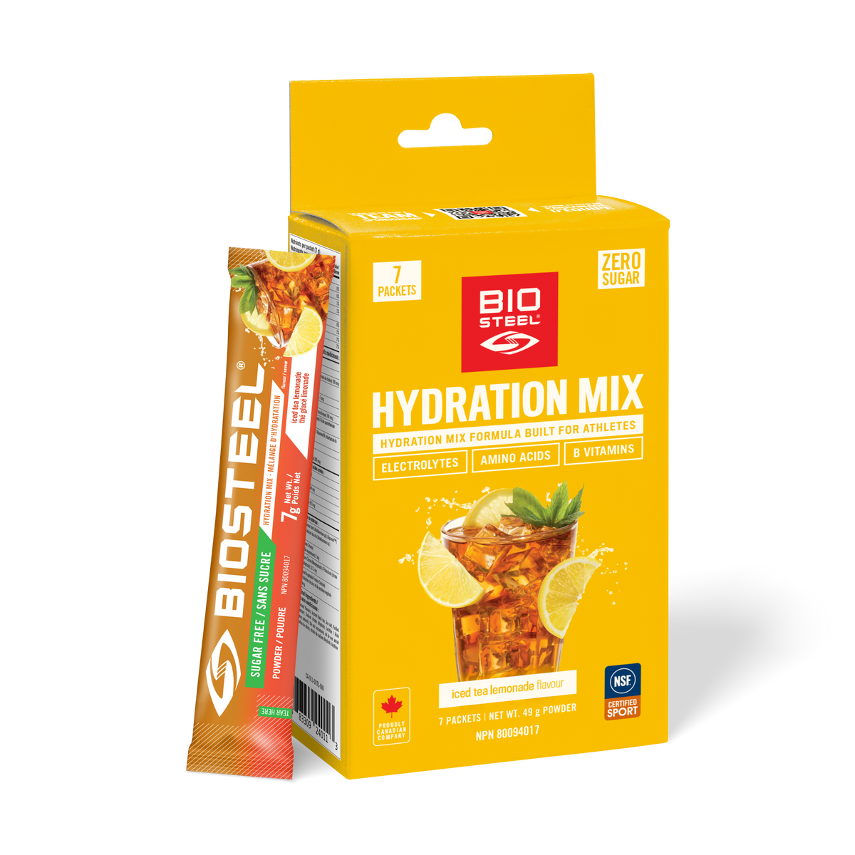 HYDRATION MIX / Iced Tea Lemonade - 7 Packets – BioSteel
