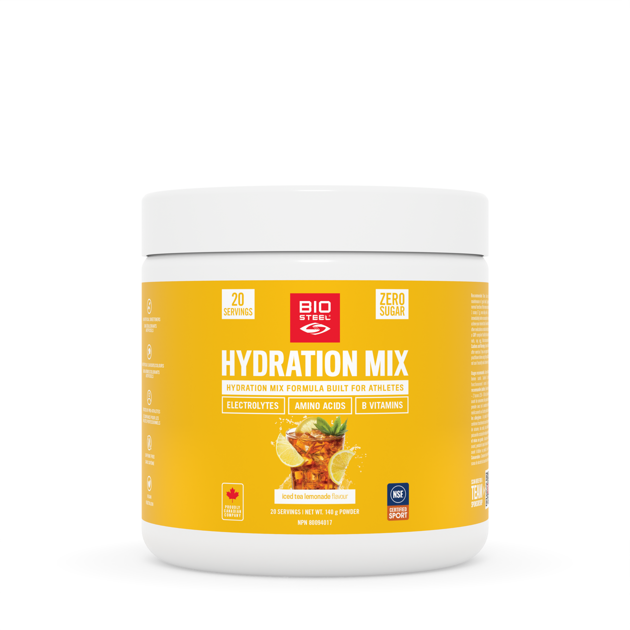 HYDRATION MIX / Iced Tea Lemonade - 20 Servings