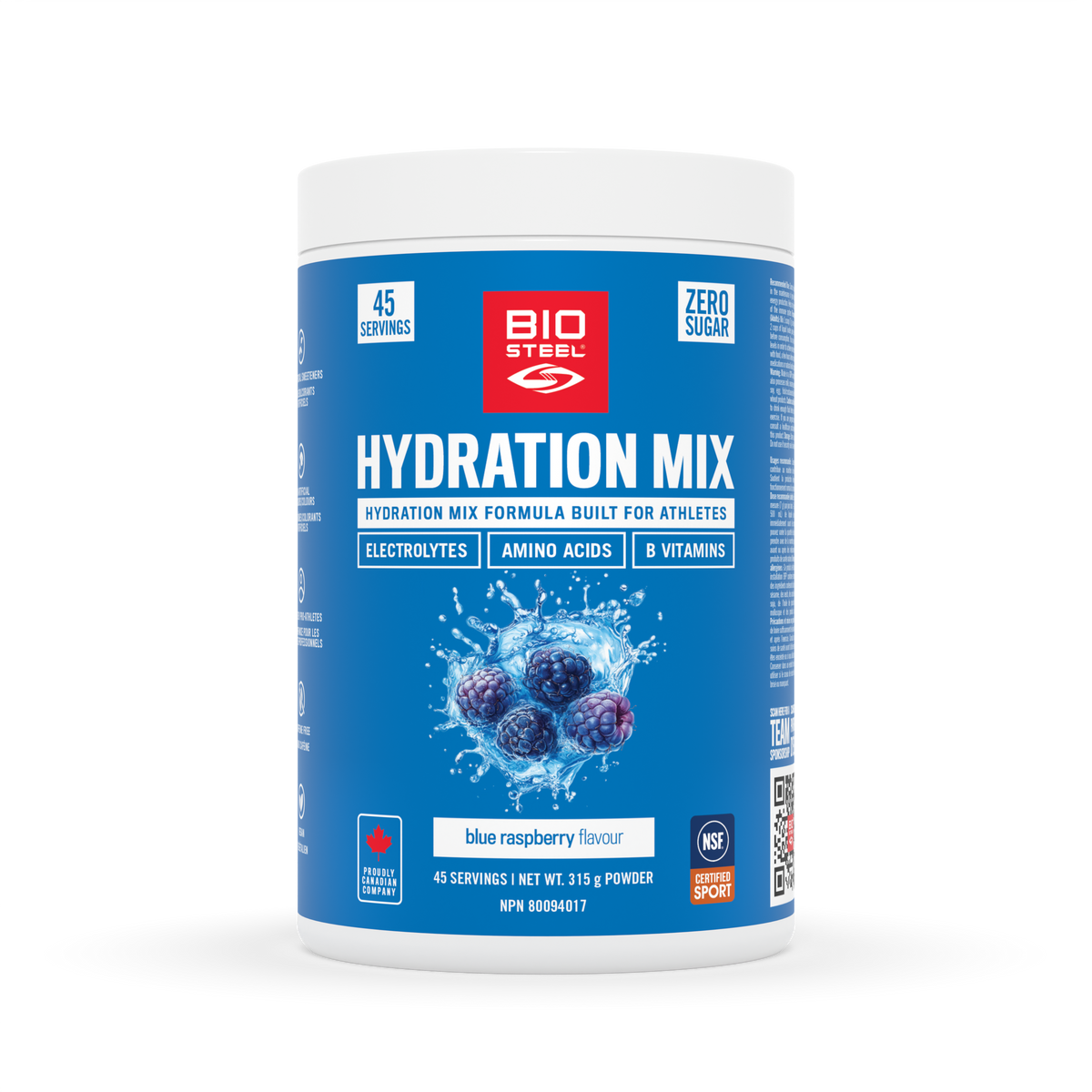 HYDRATION MIX / Blue Raspberry - 45 Servings