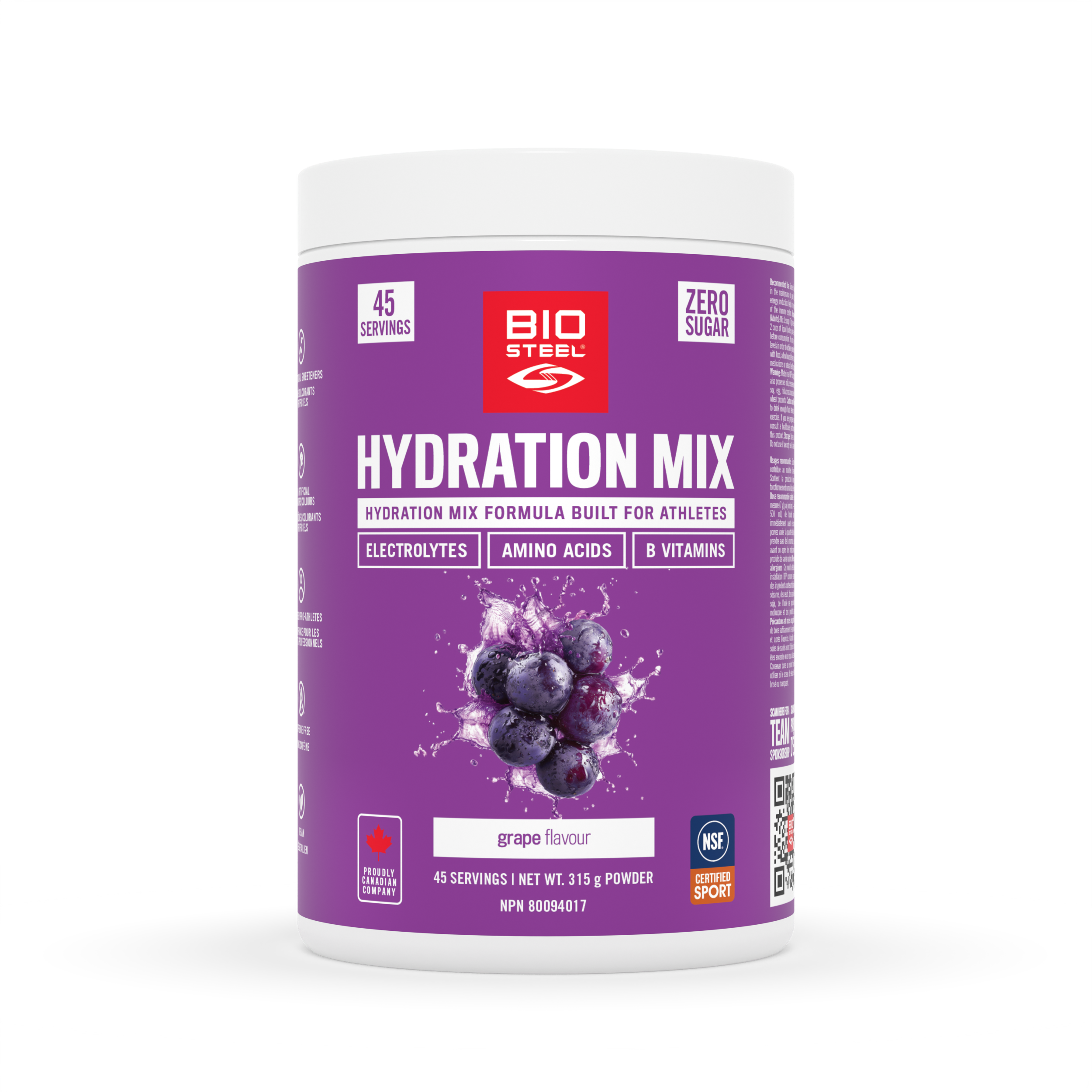 HYDRATION MIX / Grape - 45 Servings
